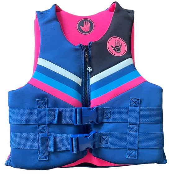 Body Glove Other - Youth Body Glove Life Jacket 65-88 Pounds Pink And Blue #lifejacket #lifevest